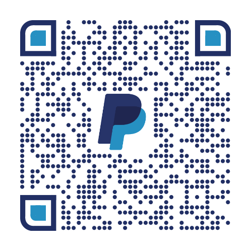 PayPal QR code for PlainsWest CASA donations