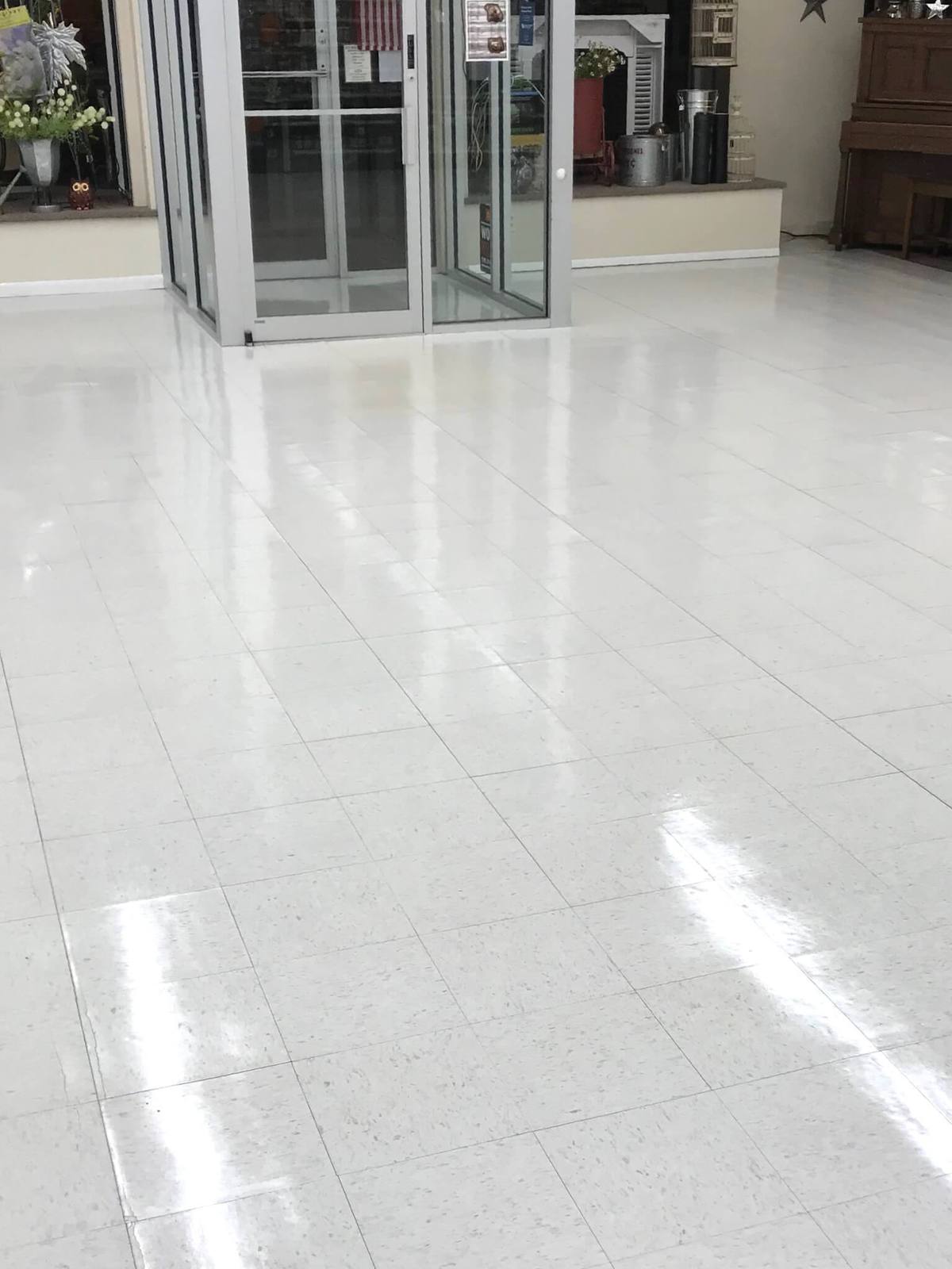 Tile & grout after service